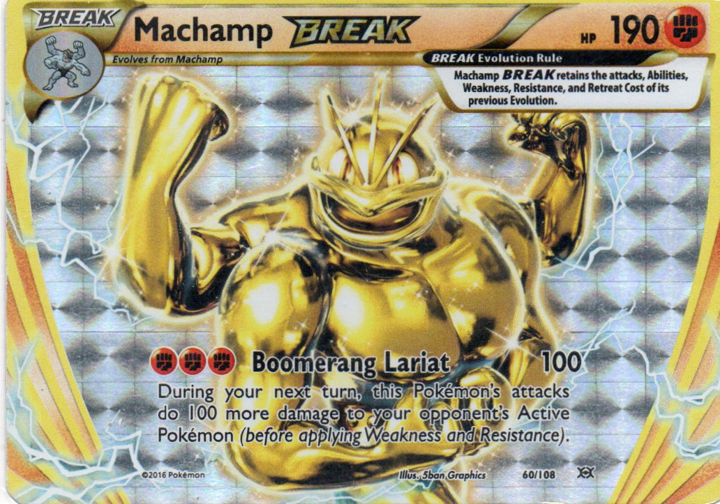Machamp Break 60 ingles Ultra rare