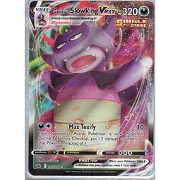 Galarian Slowking Vmax 100 ingles Ultra rare