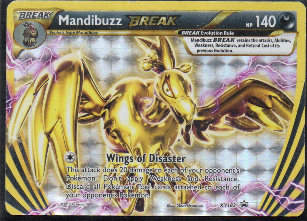 Mandibuzz Break XY182 ingles Ultra rare