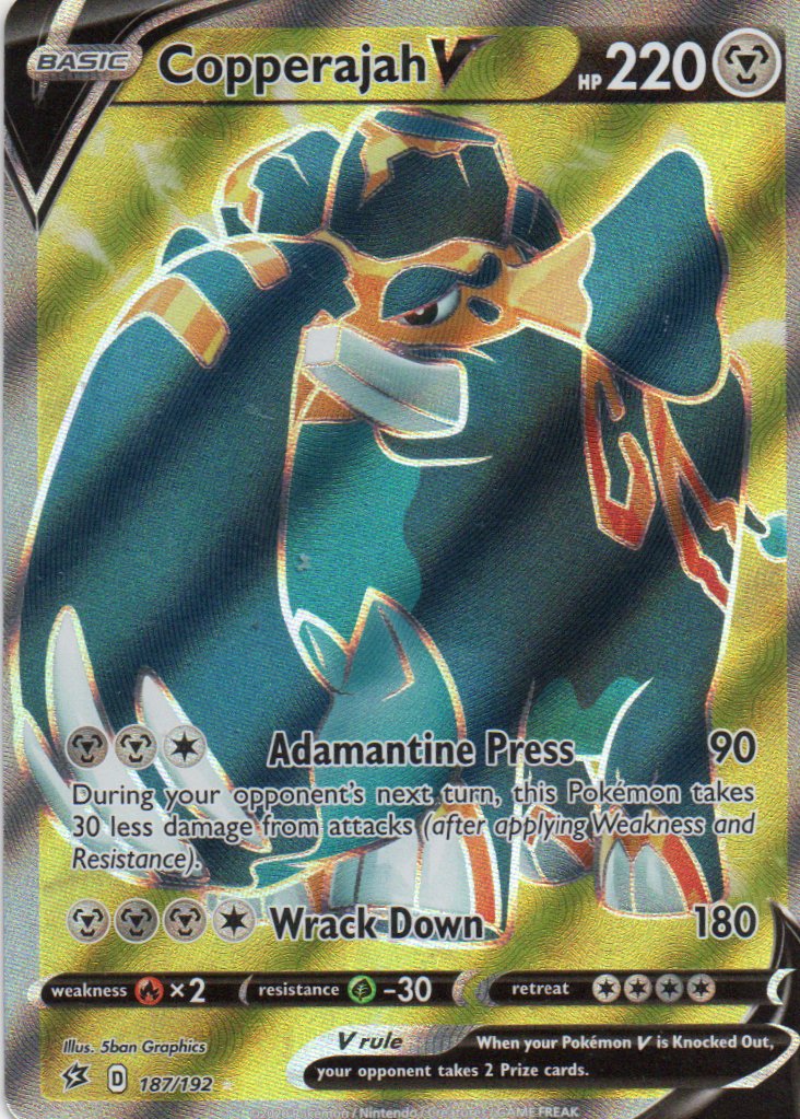 Copperajah V 187 ingles Ultra rare