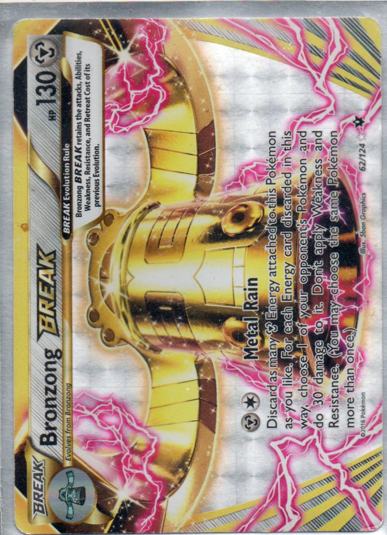 Bronzong Break 62 ingles Ultra rare
