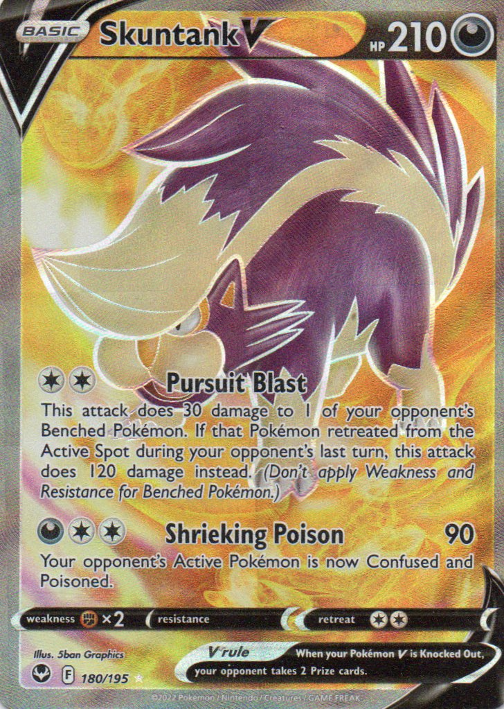 Skuntank V 180 ingles Ultra rare
