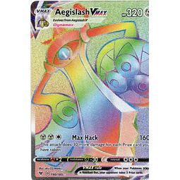 Aegislash Vmax 190 ingles Secret rare