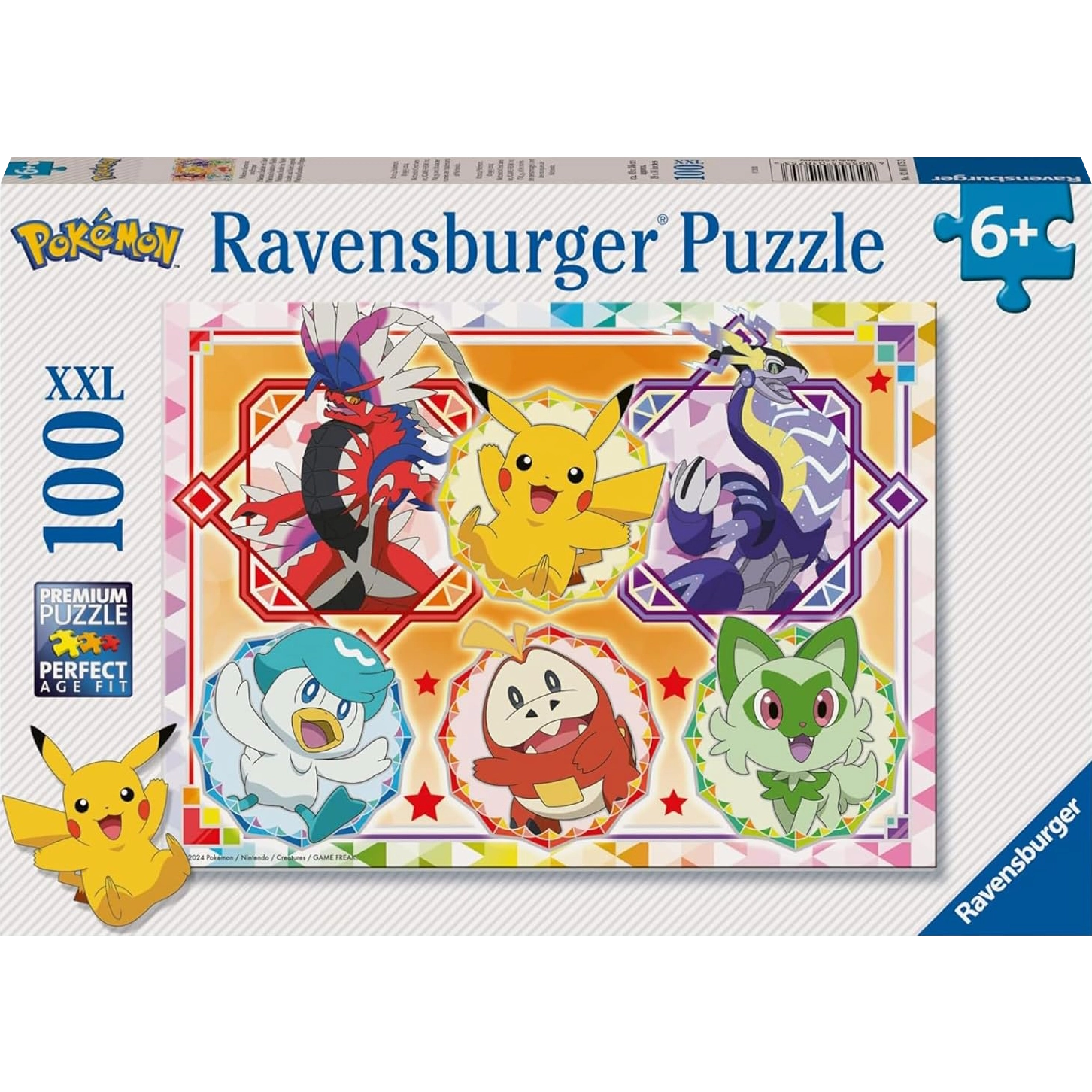 Pokémon XXL 100 pz Ravensburger - Rompecabezas