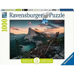 Atardecer en las Montañas Ravensburger 1000 pz - Rompecabezas