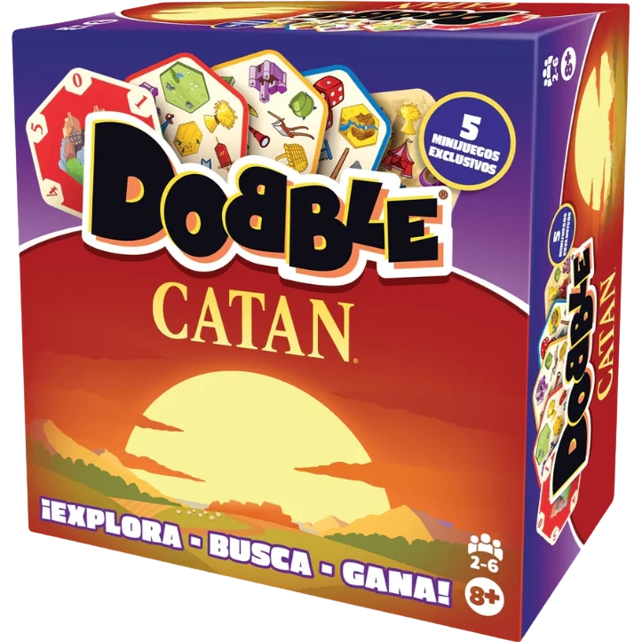 Dobble Catán Asmodee Español - Juego de Mesa