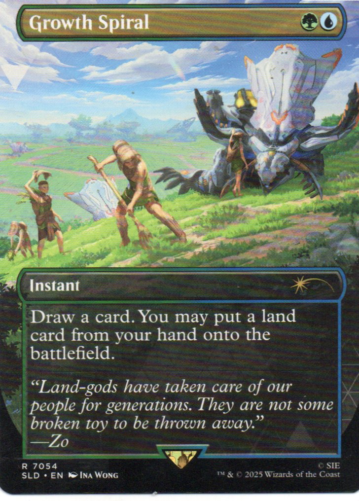 Growth Spiral SLD 7054 Rare