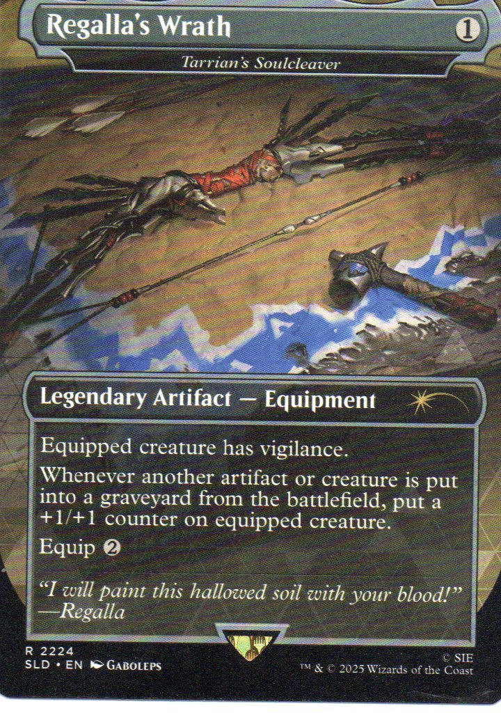 Regalla's Wrath SLD 2224 Rare