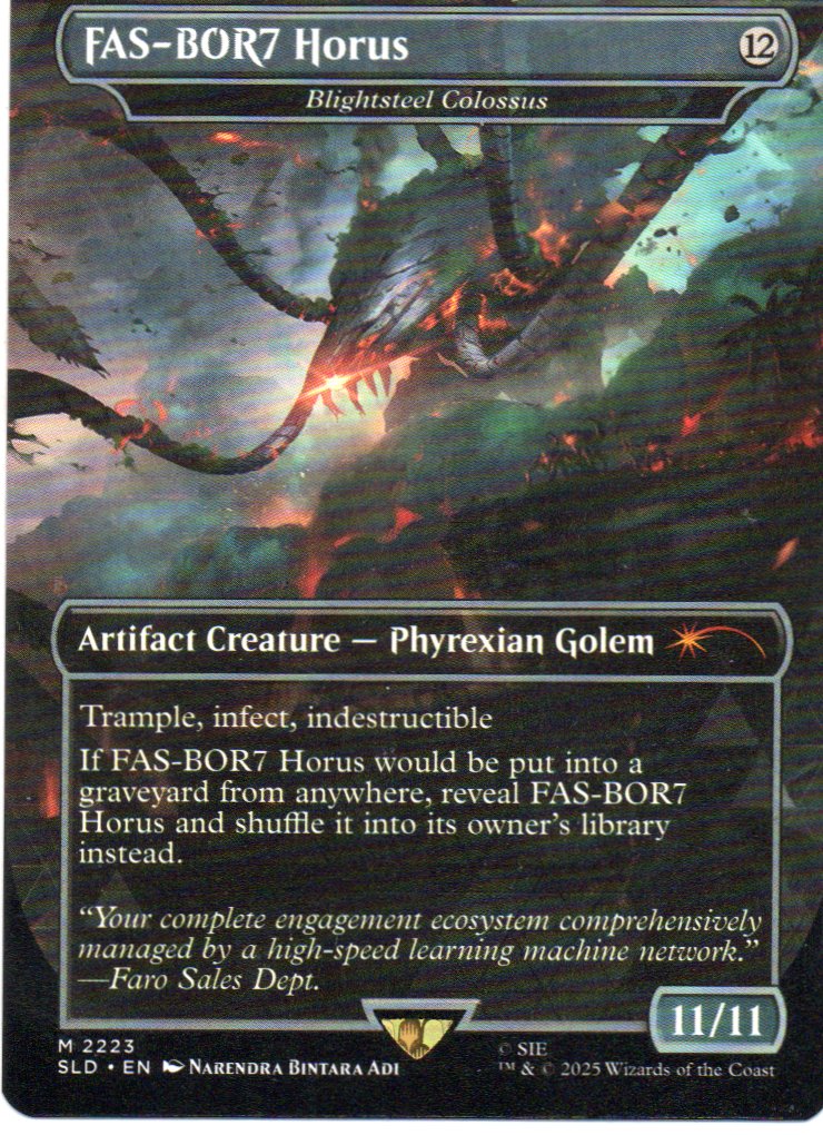 FAS-BOR7 Horus SLD 2223 Mythic rare