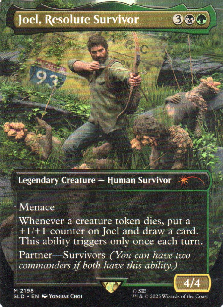 Joel, Resolute Survivor SLD 2198 Mythic rare