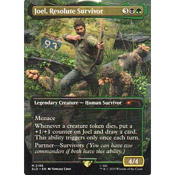 Joel, Resolute Survivor SLD 2198 Mythic rare