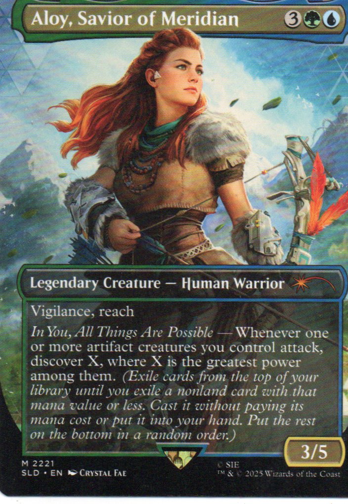 Aloy, Savior of Meridian SLD 2221 Mythic rare