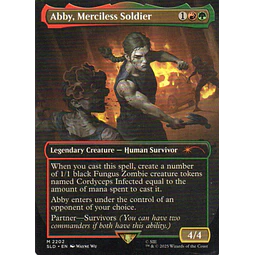 Abby, Merciless Soldier SLD 2202 Mythic rare