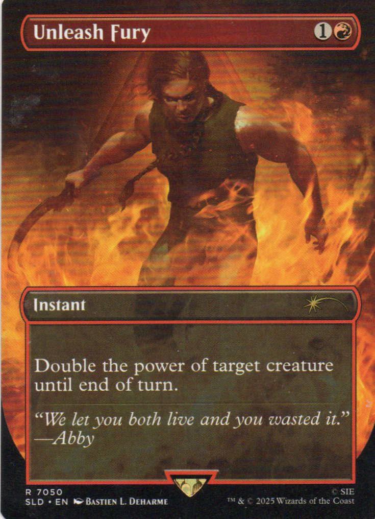 Unleash Fury SLD 7050 Rare