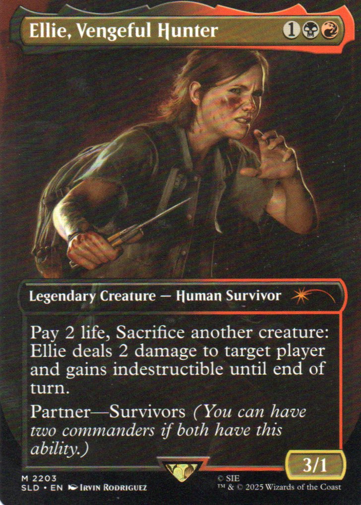 Ellie, Vengeful Hunter SLD 2203 Mythic rare