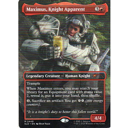 Maximus, Knight Apparent SLD 2449 Mythic rare