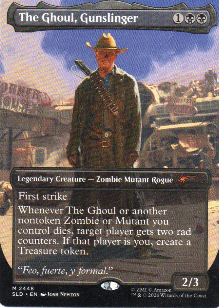The Ghoul, Gunslinger SLD 2448 Rare