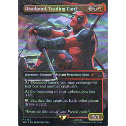 Deadpool, Trading Card SLD 1753 Mythic rare foil
