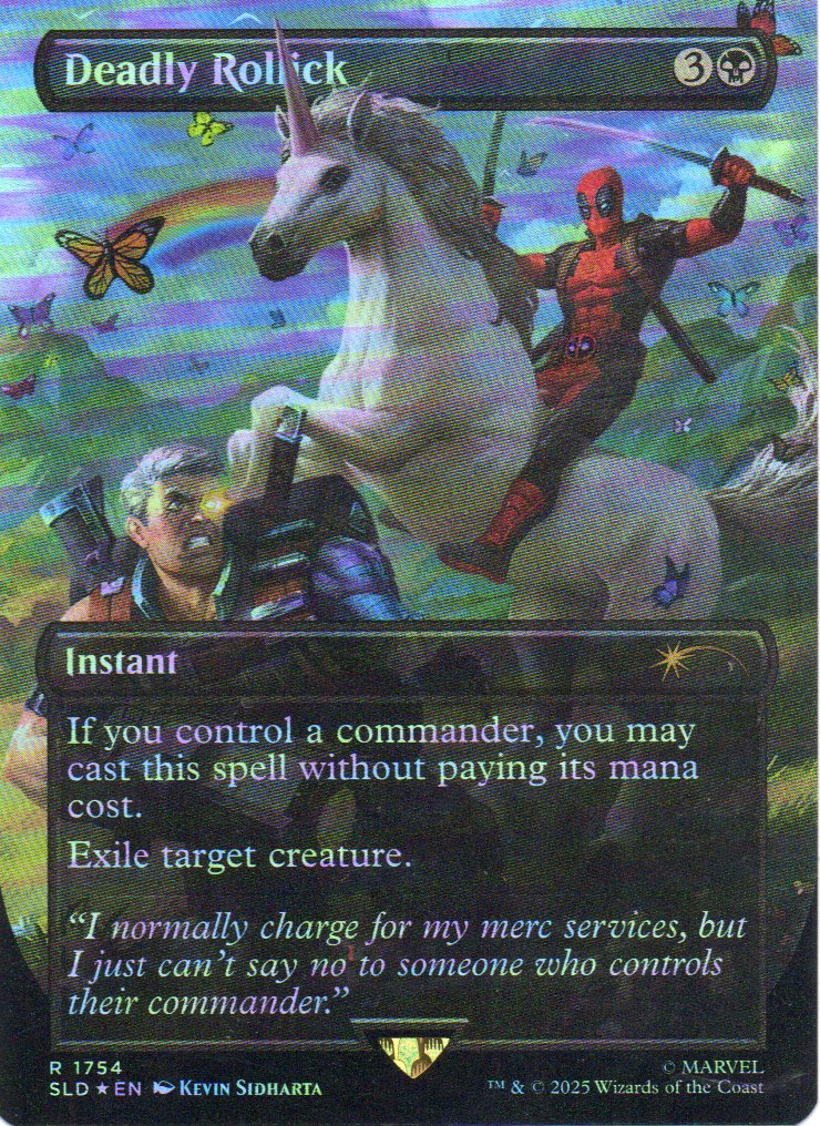Deadly Rollick SLD 1754 Rare Foil