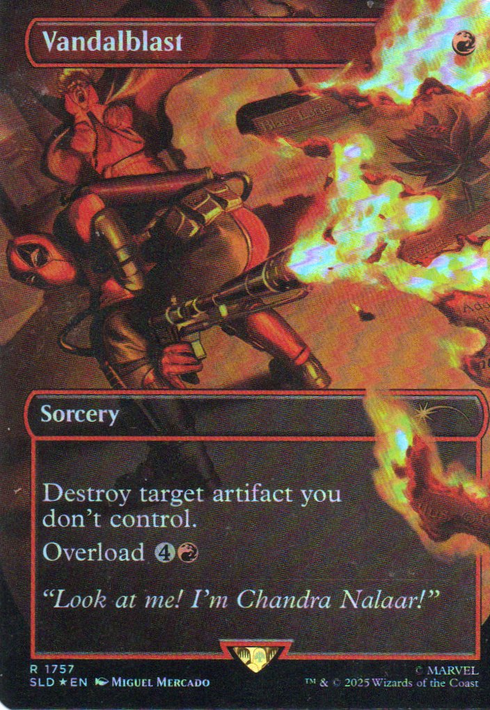 Vandalblast SLD 1757 Rare Foil