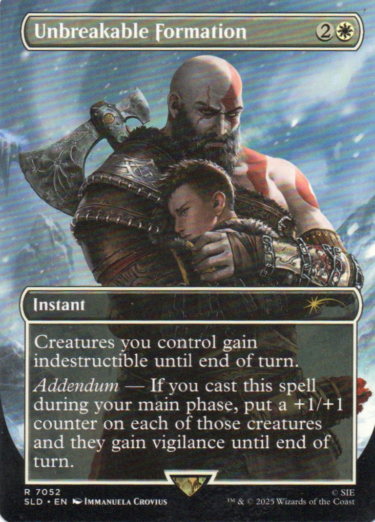 Unbreakable SLD 7052 Rare