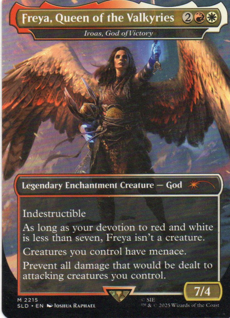 Freya, Queen of the Valkyries SLD 2215 Mythic rare