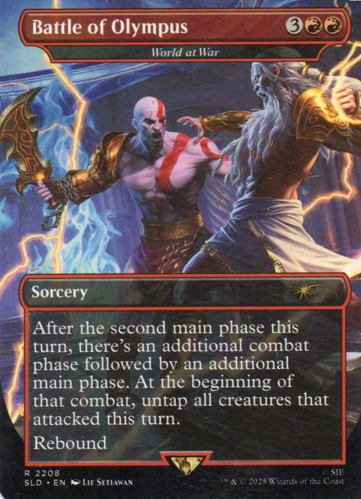 Battle of Olympus SLD 2208 Rare