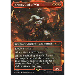Kratos, God of War SLD 2207 Mythic rare