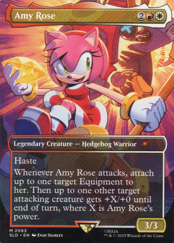 Amy Rose SLD 2083 Mythic rare