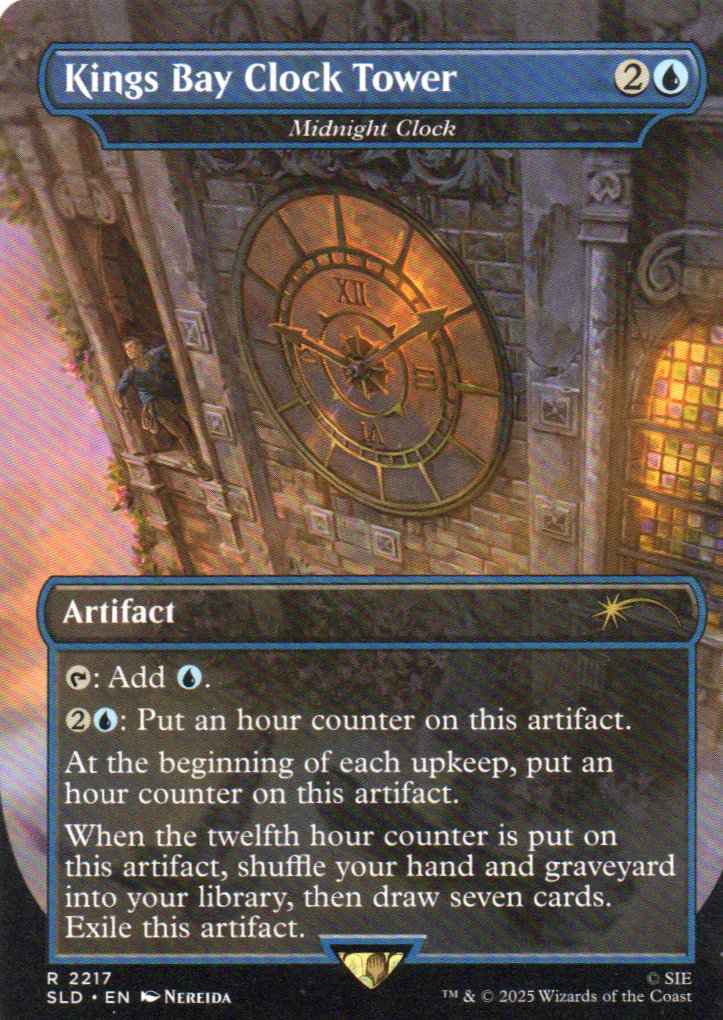 Kings Bay Clock Tower SLD 2217 Rare