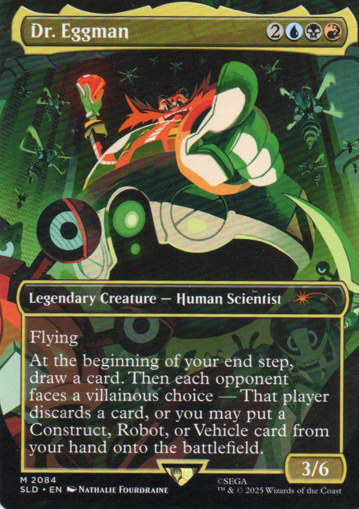 Dr. Eggman SLD 2084 Mythic rare