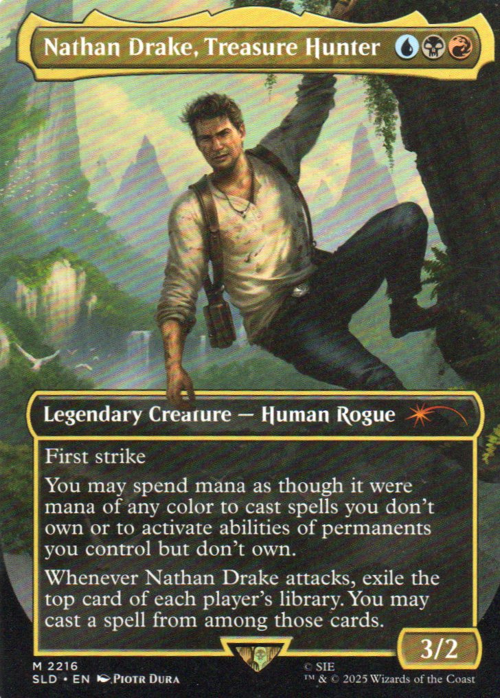 Nathan Drake, Treasure Hunter SLD 2216 Mythic rare