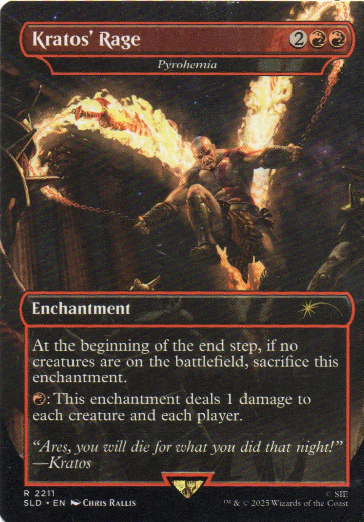 Kratos' Rage SLD 2211 Rare