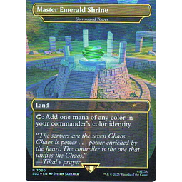 Master Emerald Shrine SLD 7030 Rare Foil
