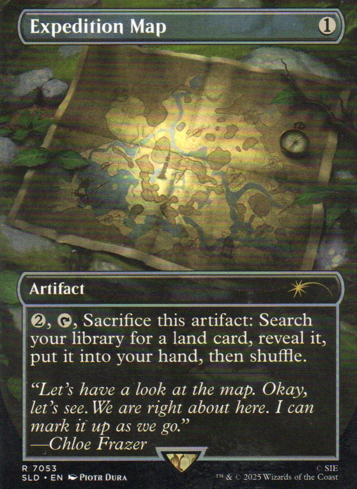 Expedition Map SLD 7053 Rare