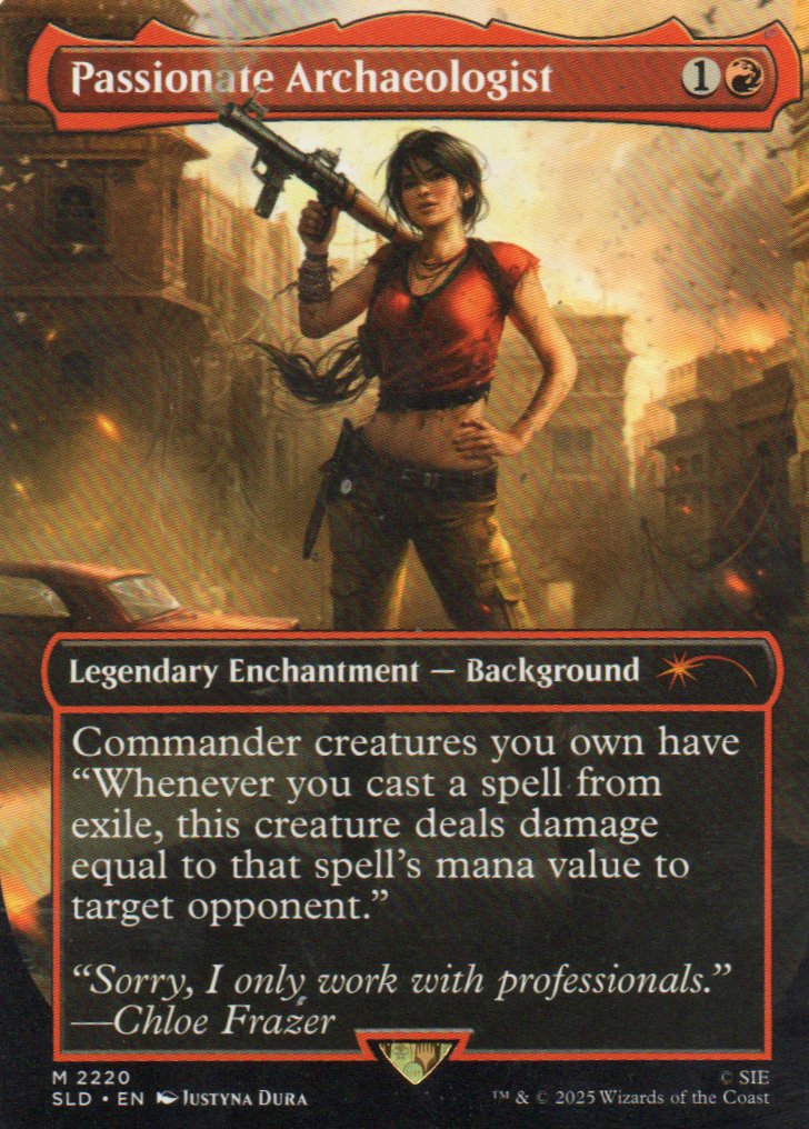 Passionate Archaeologist SLD 2220 Mythic rare