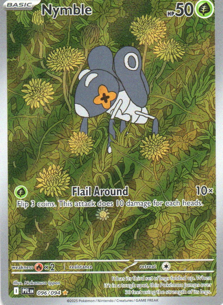 Nymble Ingles PFL 096 Illustration rare