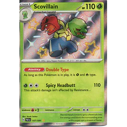 Scovillain Ingles PAF 107 Shiny rare