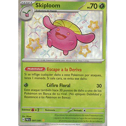 Skiploom Español PAF 097 Shiny rare