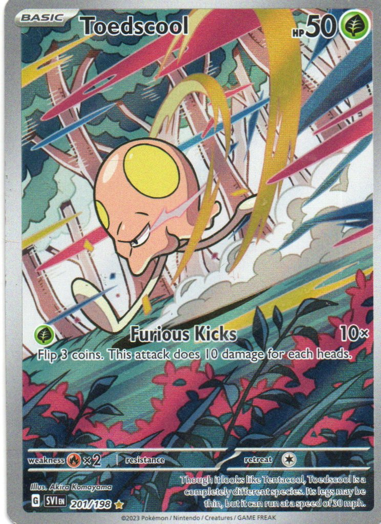 Toedscool Ingles SVI 201 Illustration rare