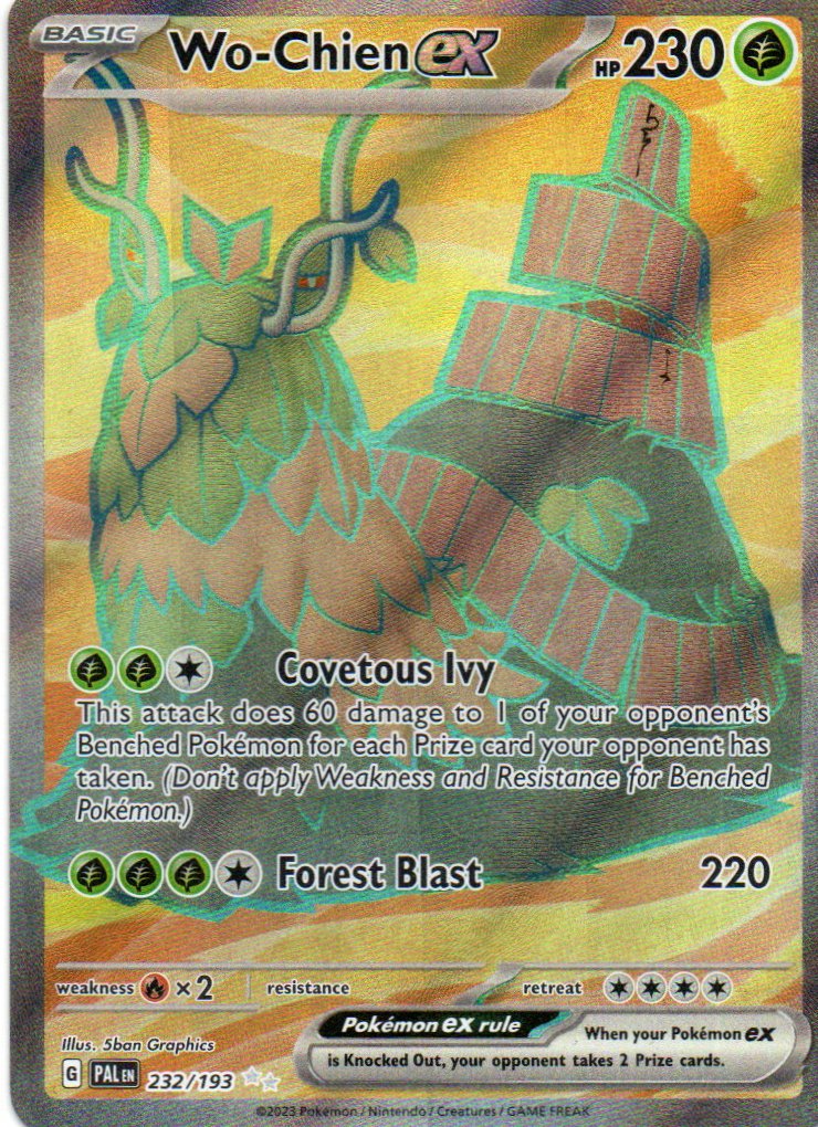 Wo-Chien ex Ingles PAL 232 Ultra rare