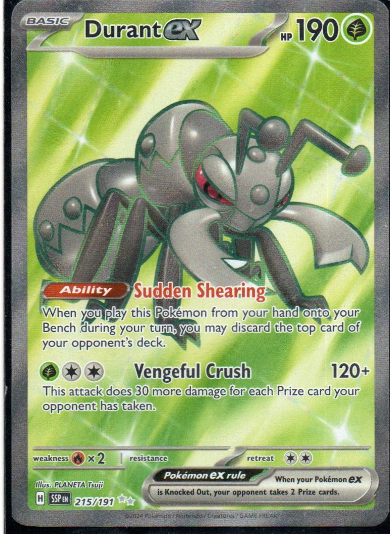 Durant ex Ingles SSP 215 Ultra rare