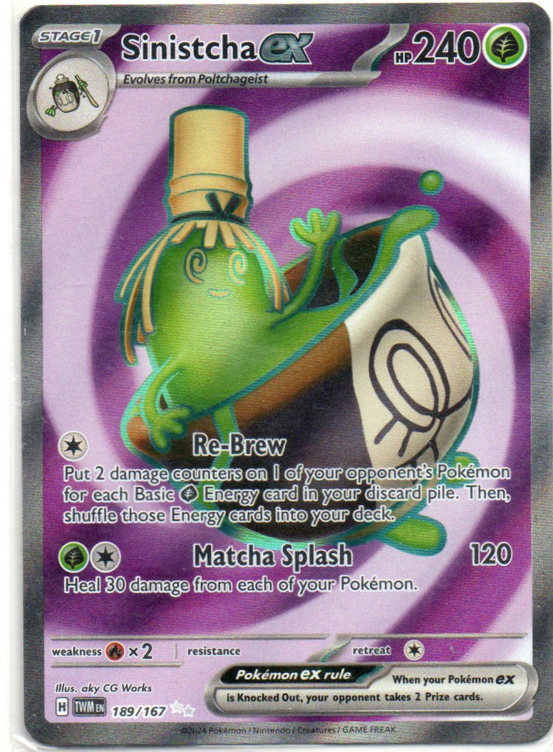 Sinistcha ex Ingles TWM 189 Ultra rare