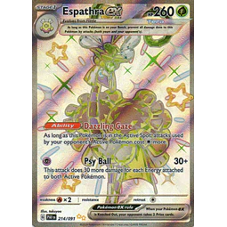 Espathra ex Ingles PAF 214 Shiny ultra rare