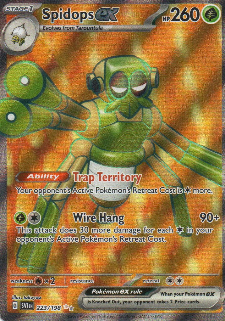 Spidops ex Ingles SVI 223 Ultra rare