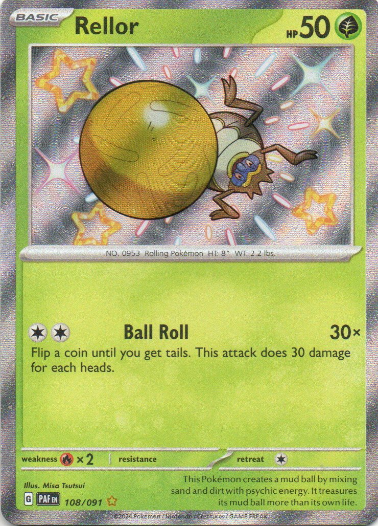 Rellor Ingles PAF 108 SHIny rare