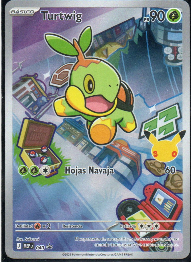 Turtwig Español MEP 040 Promo