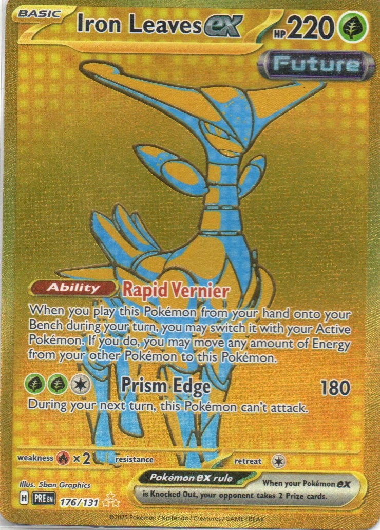 Iron Leaves ex Ingles PRE 176 Hyper rare