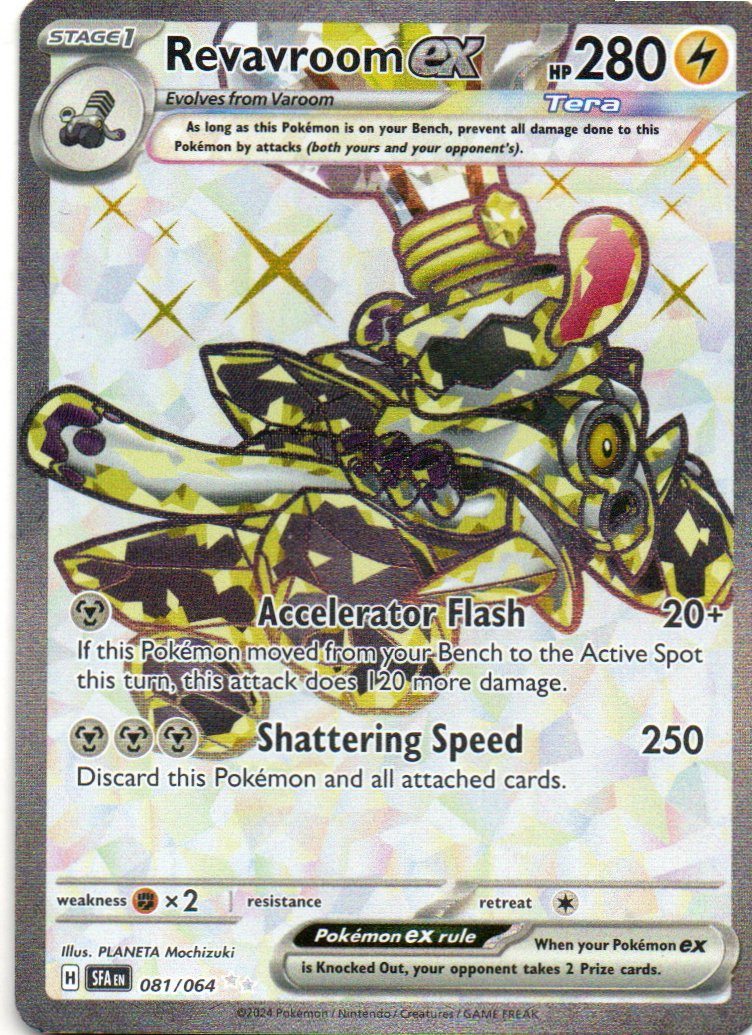 Revavroom ex Ingles SFA 081 Ultra rare