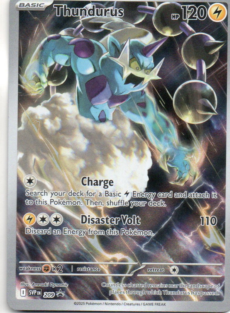 Thundurus Ingles SVP 209 Promo